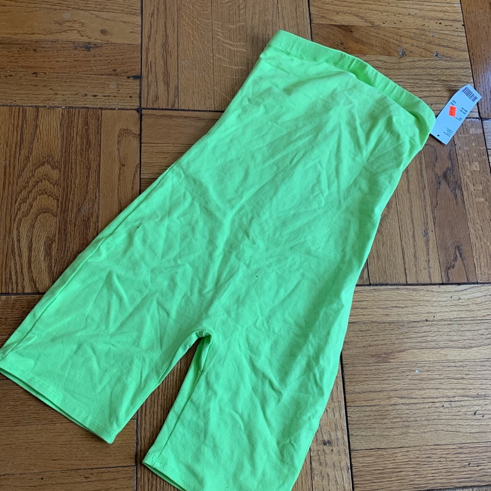 URBAN OUTFITTERS NEON YELLOW UNITARD